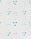 Light blue floral pattern on a white background