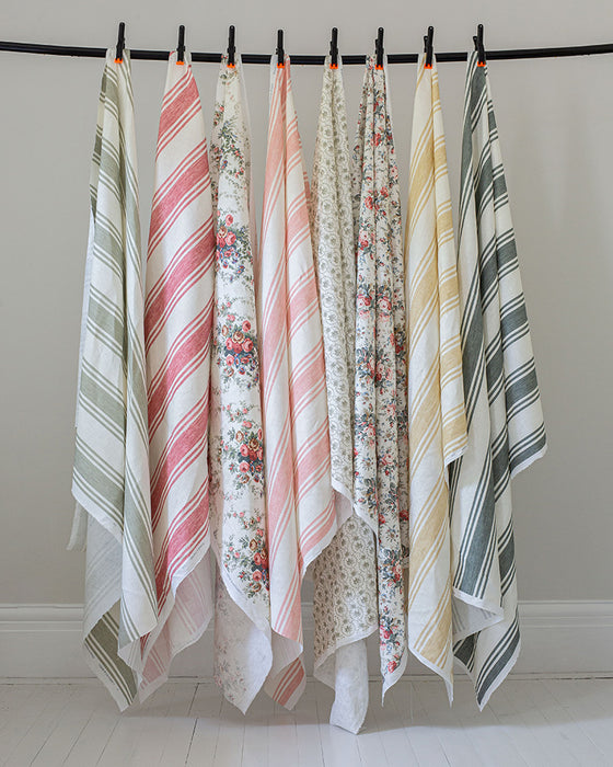 Julia Sage on White Linen