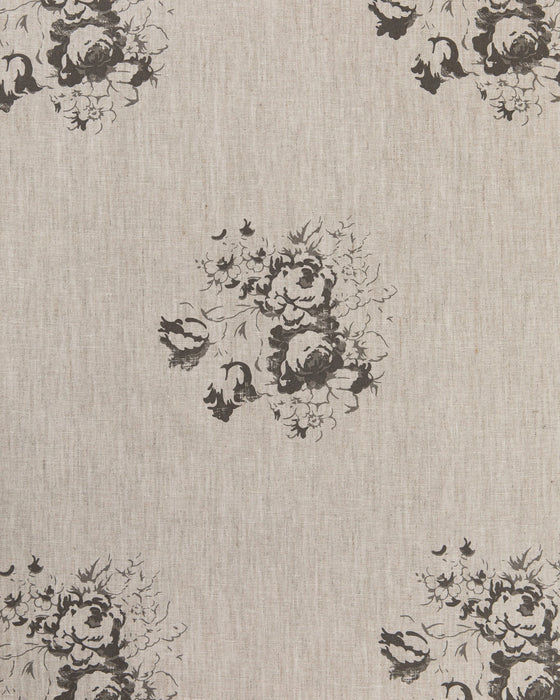 Floral pattern on a textured beige background