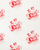 Hatley Cerise on White Wallpaper