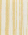 Fabric with beige and white vertical stripes on a plain background